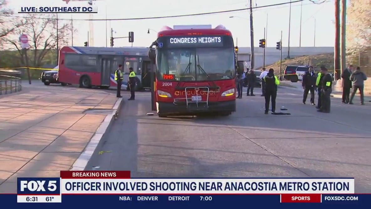 Metro officer shoots man near Anacostia station after fight on DC bus